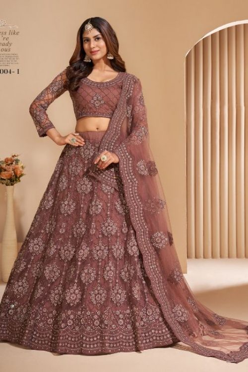 Indian Wedding Designer Net Lehengas